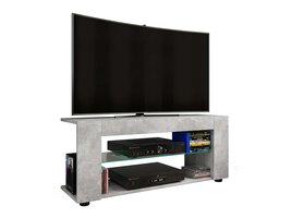 ebuy24 PlexaloXL TV-meubel 2 planken beton decor.