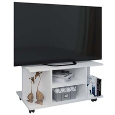 ebuy24 Findalo TV-meubel 2 planken wit.
