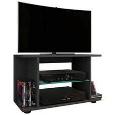 ebuy24 ExpaloL TV-meubel 2 planken antraciet.