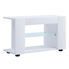 ebuy24 PlexaloL TV-meubel 2 planken wit.