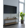 ebuy24 Vita TV-meubel met 2 planken natuur.