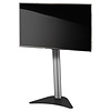 ebuy24 Coscal Maxi TV-meubel Zilverkleurig, zwart.