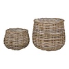 ebuy24 Pulo mand set van 2 naturel.