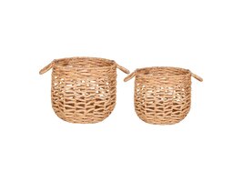 ebuy24 Adra mand Ø30/35cm set van 2 naturel.