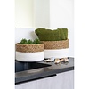 ebuy24 Tanta mand Ã˜22/25cm set van 2 wit,naturel.