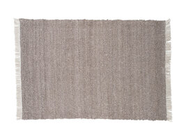 ebuy24 Betina vloerkleed 400x300 cm wol bruin.