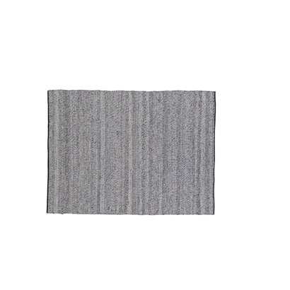 ebuy24 Ganga vloerkleed 240x170 cm wol grijs.