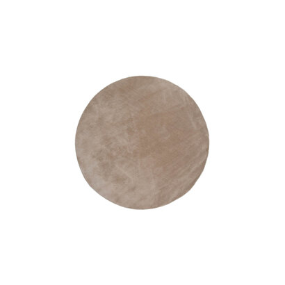 ebuy24 Undra vloerkleed Ã˜200 cm polyester beige.