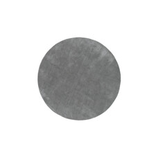 ebuy24 Undra vloerkleed Ã˜200 cm polyester grijs.