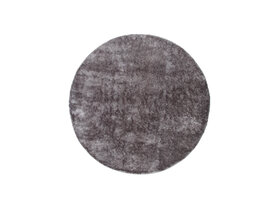 ebuy24 Mattis vloerkleed Ã˜200 cm polyester grijs.