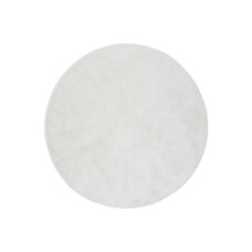 ebuy24 Blanca vloerkleed Ã˜200 cm polyester wit.