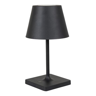 ebuy24 Dean lamp tafellamp LED oplaadbaar zwart.
