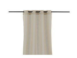 ebuy24 Kaya grodijn 1 st. met ringen 240x140cm beige.