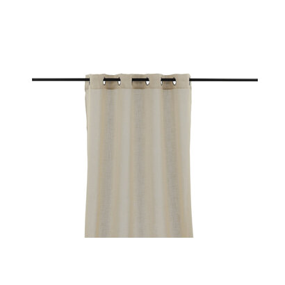 ebuy24 Kaya grodijn 1 st. met ringen 240x140cm beige.