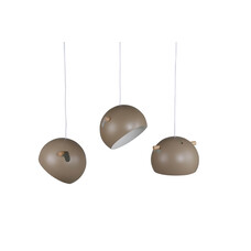 ebuy24 Tubbie verlichting hanglamp 97x29x22cm staal beige.