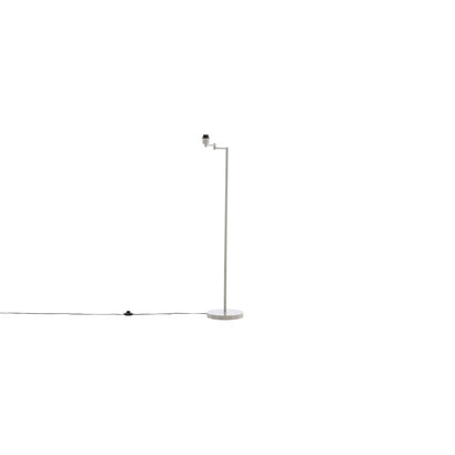 ebuy24 Virro verlichting vloerlamp 44,5x25,5x126cm staal beige.