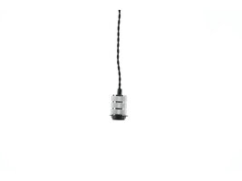 ebuy24 Line verlichting hanglamp 12x12x120cm staal zilverkleur.