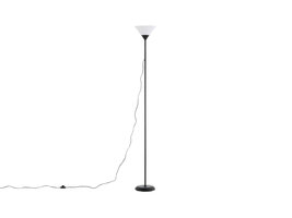 ebuy24 Batang verlichting vloerlamp 25,4x25,4x178cm plastic zwart, wit.