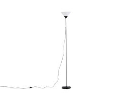 ebuy24 Batang verlichting vloerlamp 25,4x25,4x178cm plastic zwart, wit.