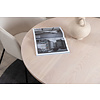 ebuy24 Bianca eetkamertafel Ã˜110cm eik fineer.