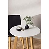 ebuy24 Leonora eetkamertafel Ã˜65cm wit.