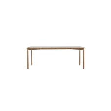 ebuy24 Damon eetkamertafel 90x200cm whitewash.