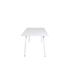 ebuy24 Polar eetkamertafel 90x180cm wit.