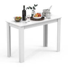 ebuy24 Esal110 eetkamertafel wit.