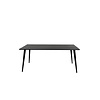 ebuy24 Dipp eetkamertafel 90x180cm zwart.