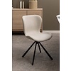 ebuy24 BrendaA1 eetkamerstoel beige.
