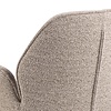 ebuy24 Atilla eetkamerstoel met armleuningen beige.