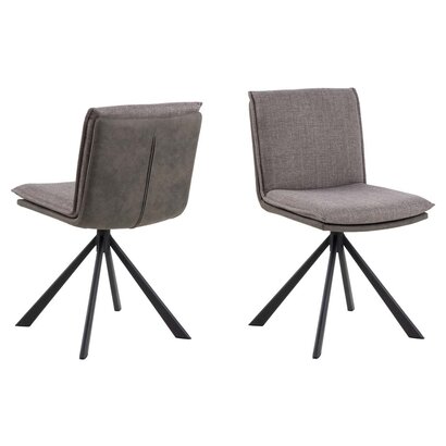 ebuy24 Fiska eetkamerstoel bruin.