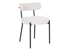 ebuy24 Badalona eetkamerstoel wit.