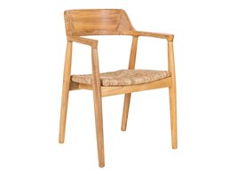 ebuy24 Getafe eetkamerstoel naturel.