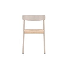 ebuy24 Malmön eetkamerstoel vlecht beige.