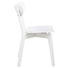 ebuy24 Ramse eetkamerstoel wit.