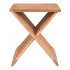 ebuy24 Erto de stoel teak.