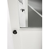 ebuy24 HalifaxContrast dressoir 4 deuren wit, zwart.