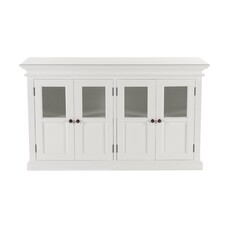 ebuy24 Halifax dressoir 4 deuren wit.