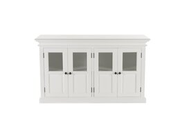 ebuy24 Halifax dressoir 4 deuren wit.