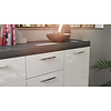 ebuy24 Scout dressoir 4 deuren, 4 laden grijs.