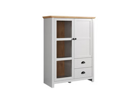 ebuy24 Landside dressoir 2 deuren, 2 laden, grijs.