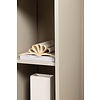 ebuy24 Piring dressoir 2 deuren 1 plank beige.