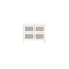 ebuy24 Nett dressoir 4 deuren wit.