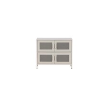 ebuy24 Nett dressoir 4 deuren beige.