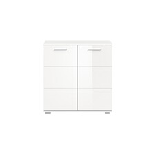 ebuy24 Prego dressoir 2 deuren hoog glans wit,wit.