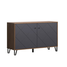 ebuy24 Montez dressoir 2 deuren, grafiet.