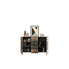 ebuy24 Freno dressoir 2 deuren, 4 laden grijs.