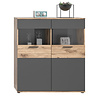 ebuy24 Mason dressoir 2 deuren eik decor.