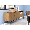ebuy24 Jason dressoir 2 deuren, 1 lade, 1 plank wild eik decor.
